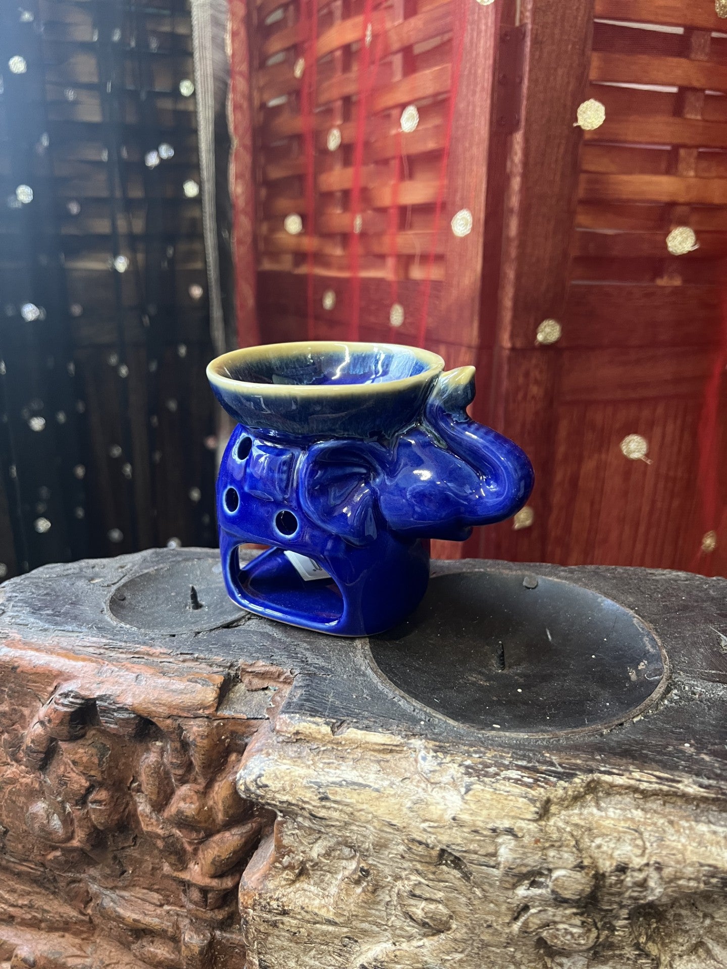 Ceramic Elephant Oil Burner