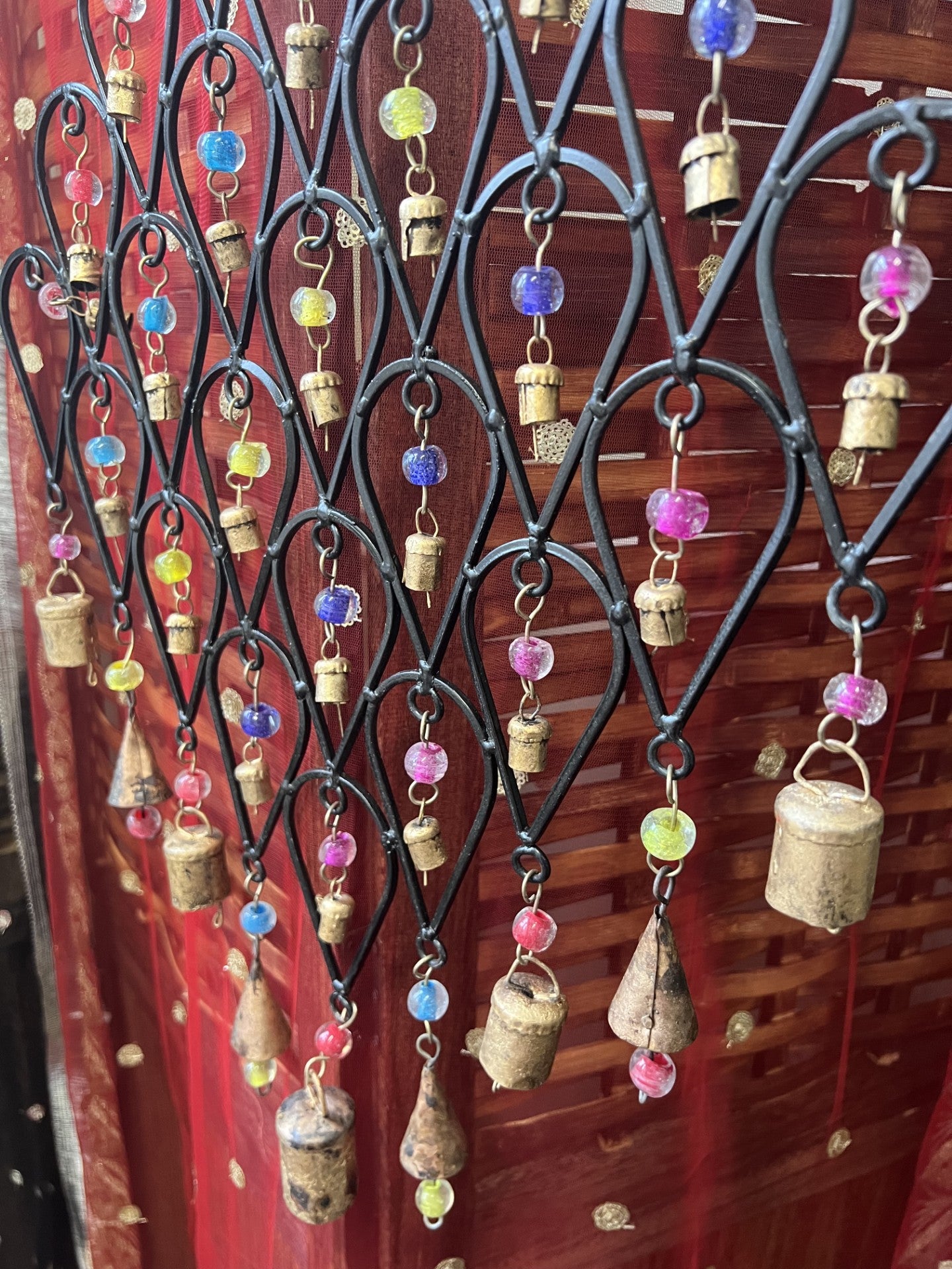 Large Recycled Iron Windchime