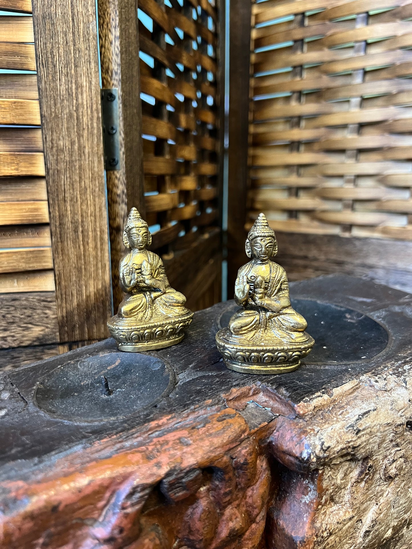 Small Brass Buddha