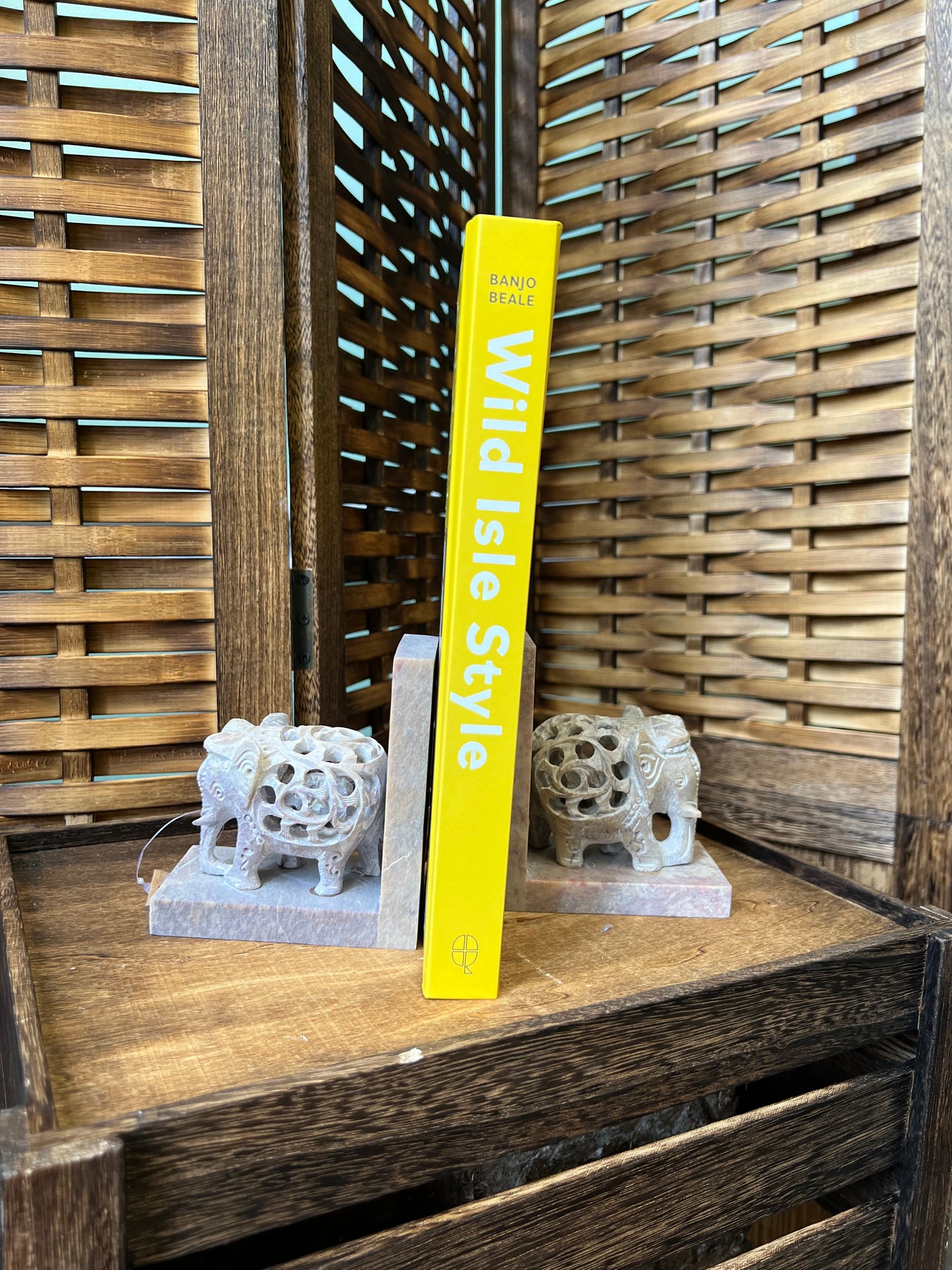 Elephant Bookends