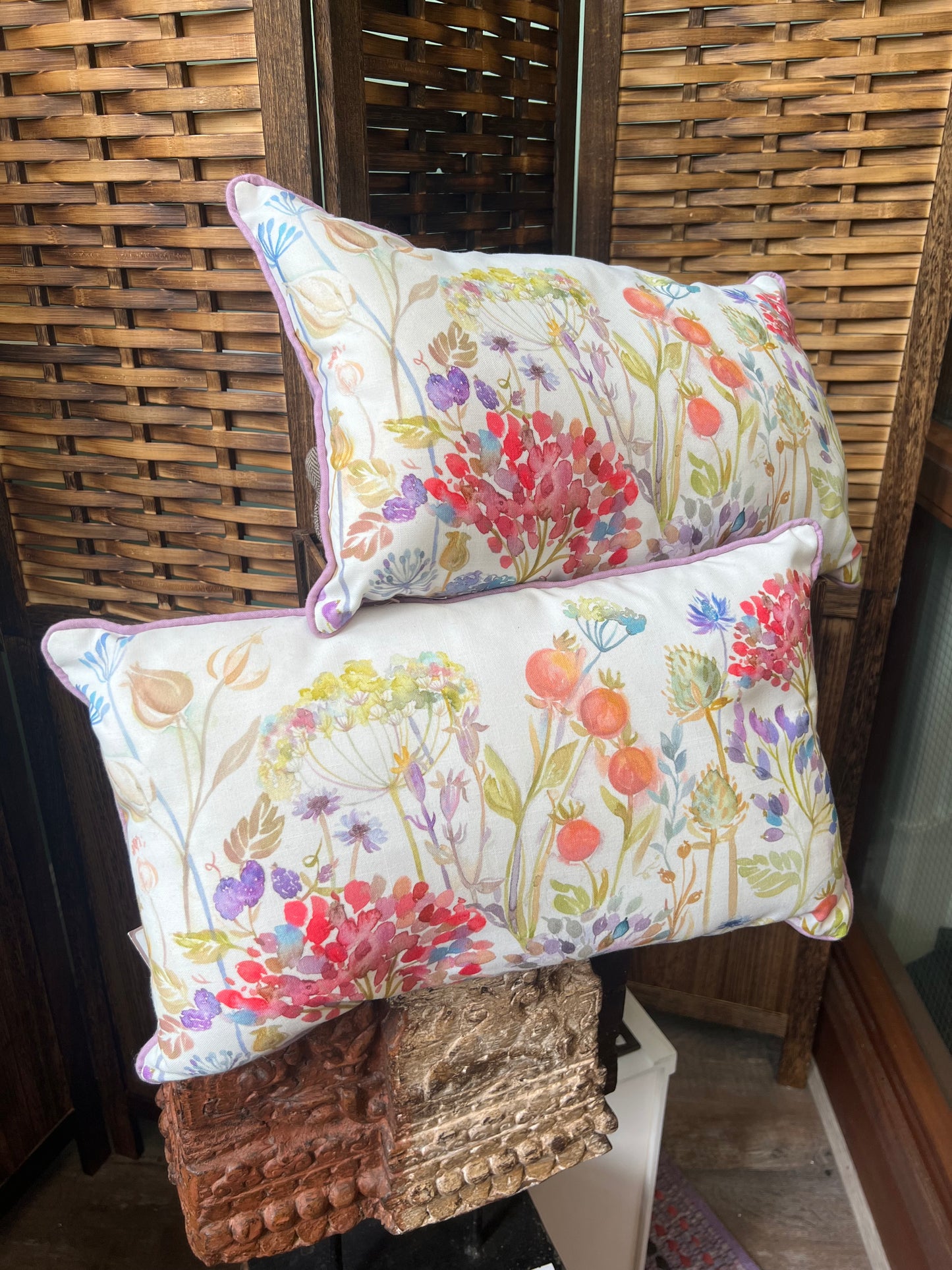 Voyage Maison Lilac Wildflower Cushion