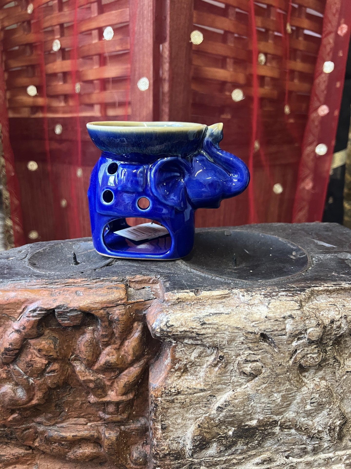 Ceramic Elephant Oil Burner