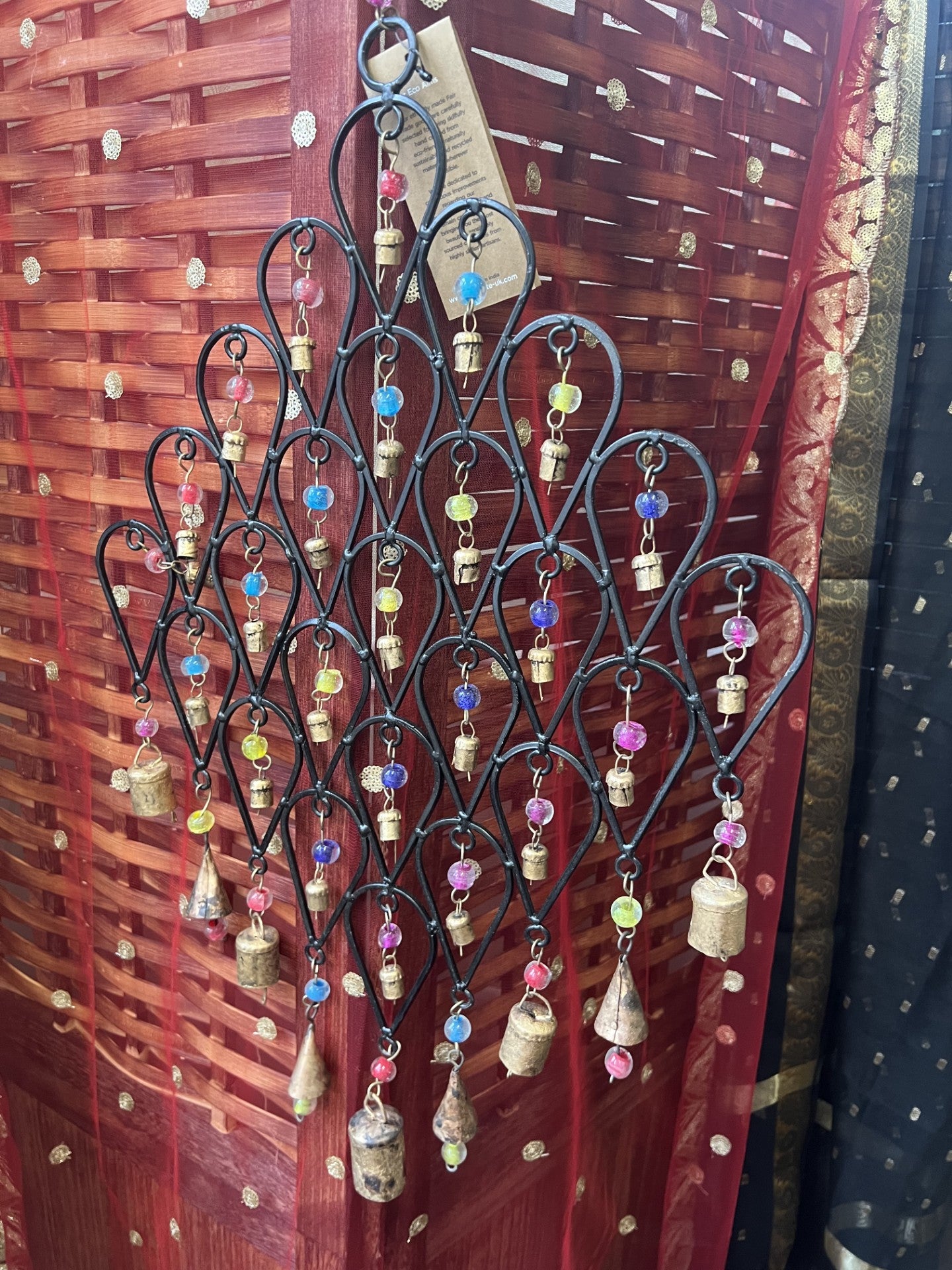 Large Recycled Iron Windchime