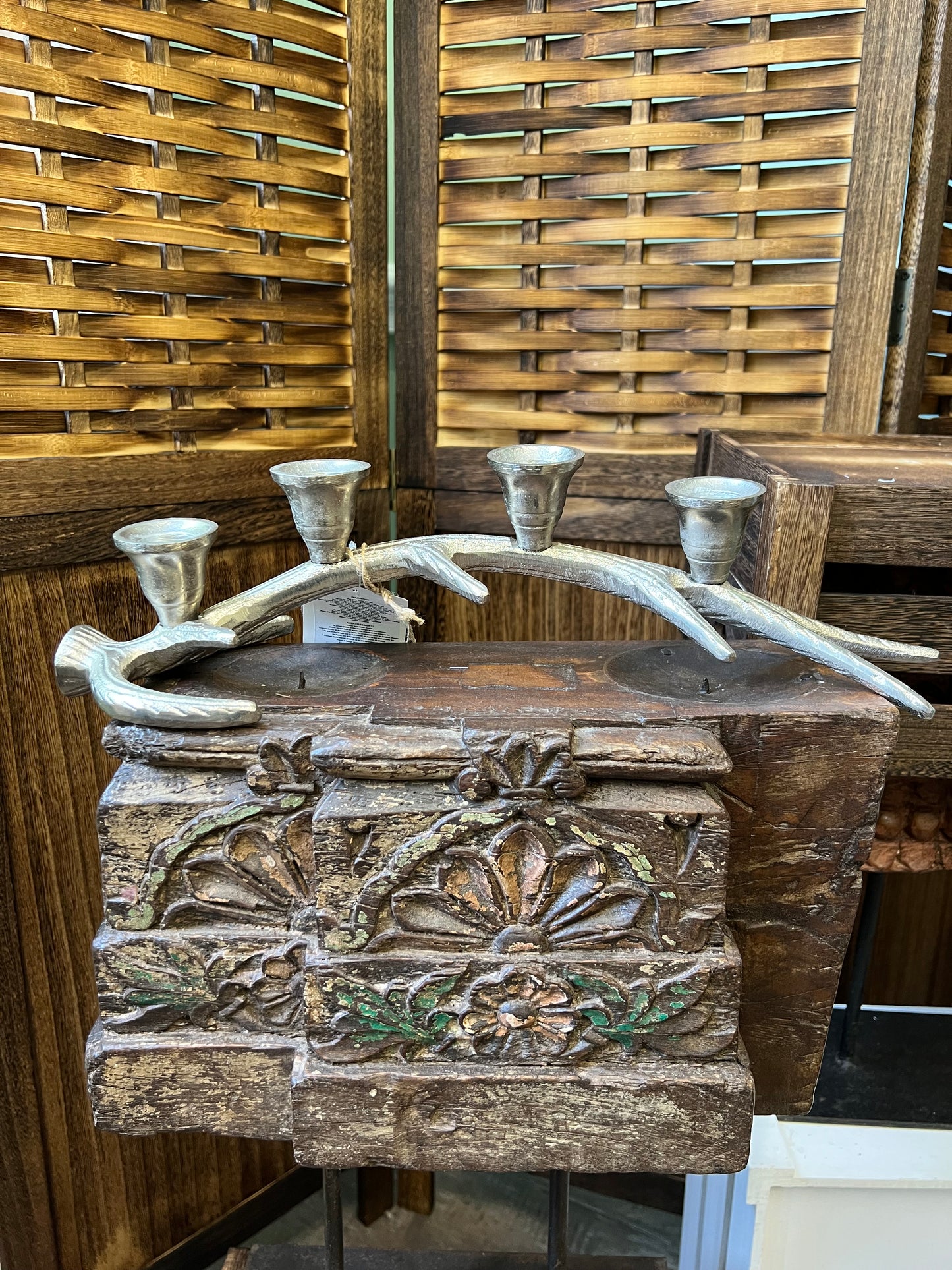 Antler Candleholder