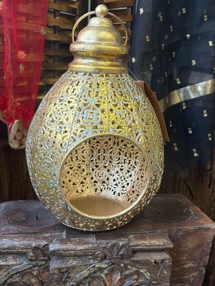 Namaste Metal Lantern