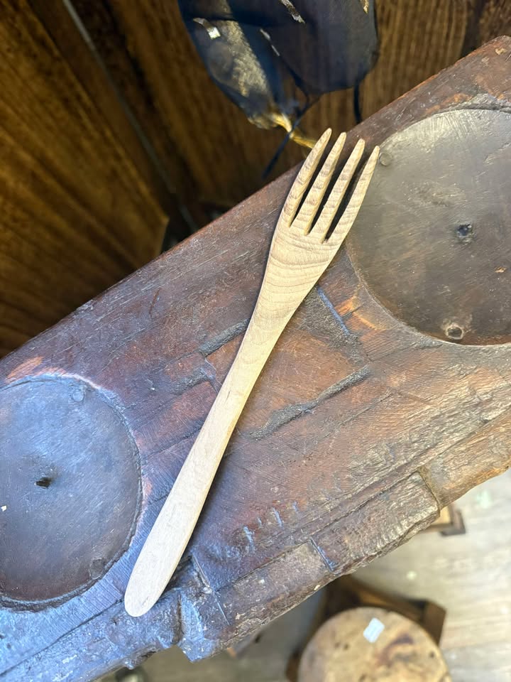 Bohemia Walnut Wood Fork & Spoon Set