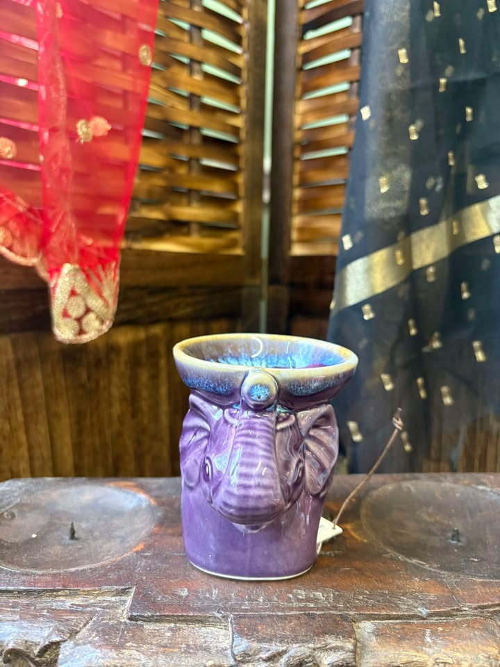 Namaste Ceramic Elephant Oil Burner