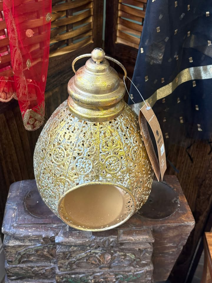 Namaste Metal Lantern