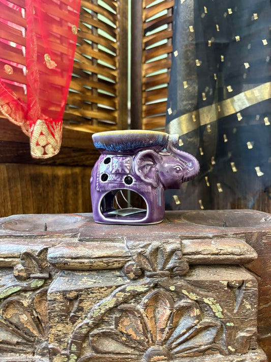 Namaste Ceramic Elephant Oil Burner