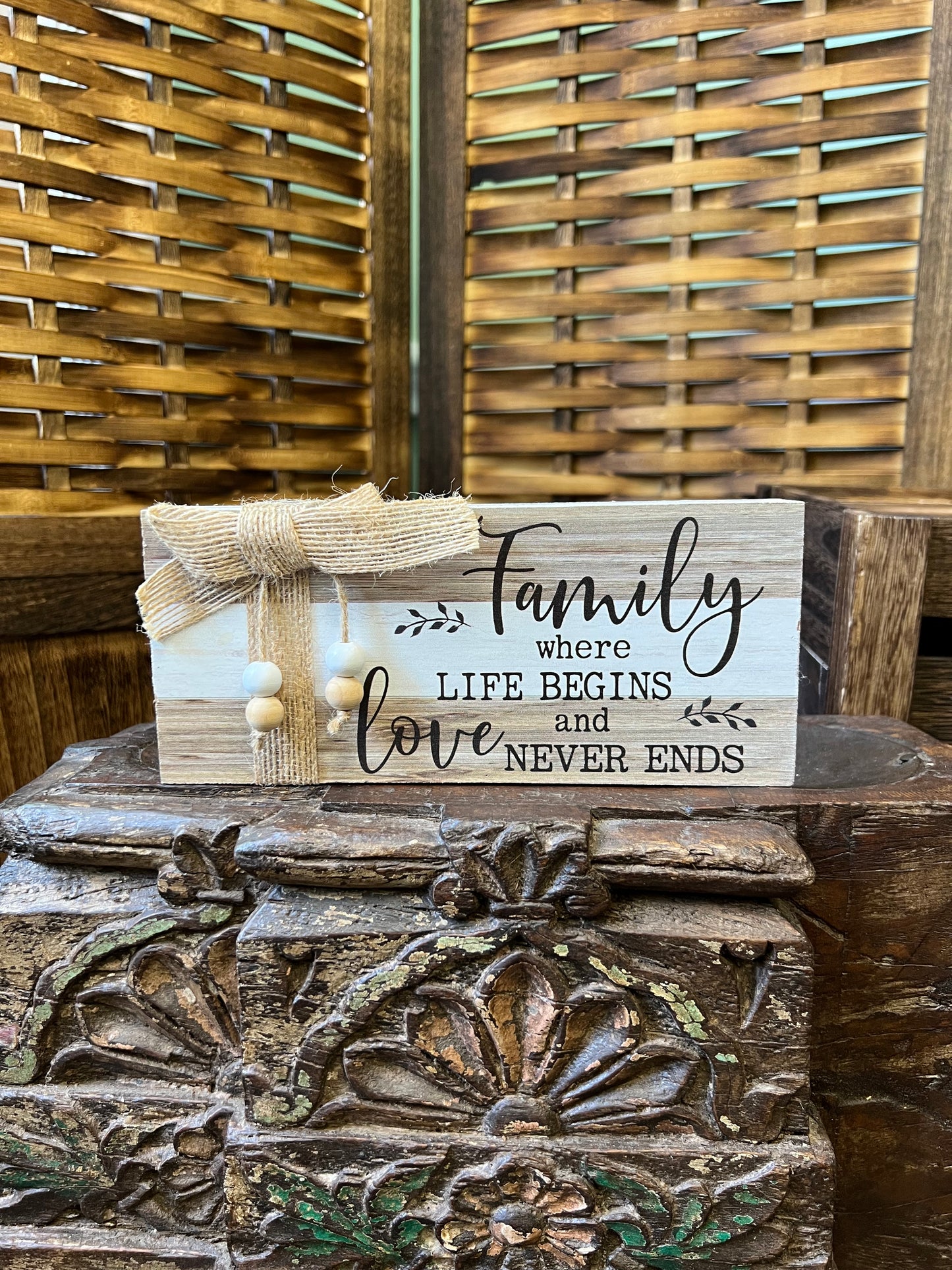Wooden Message Plaques