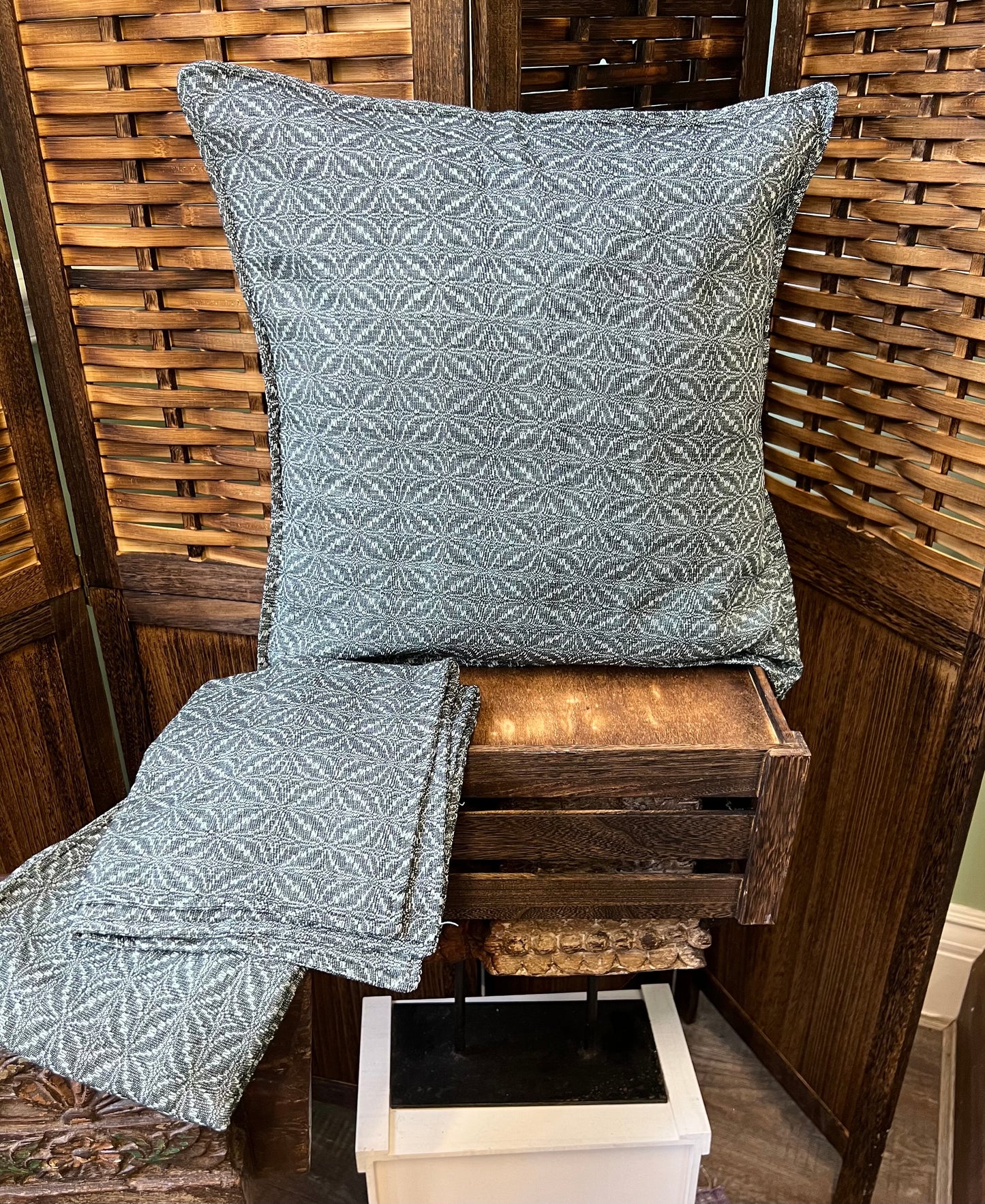 Blue Cushions Cover