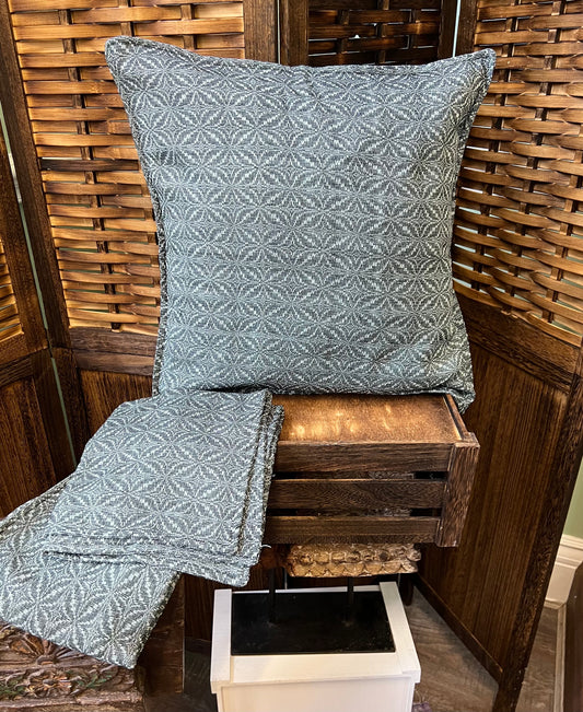 Blue Cushions Cover