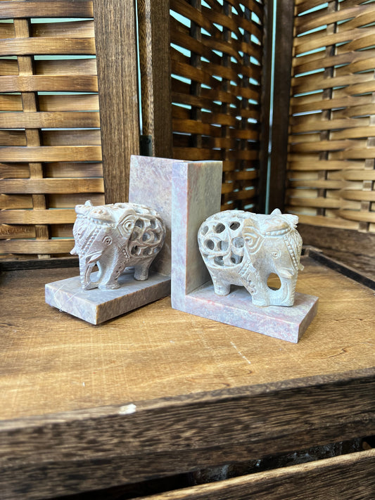 Elephant Bookends