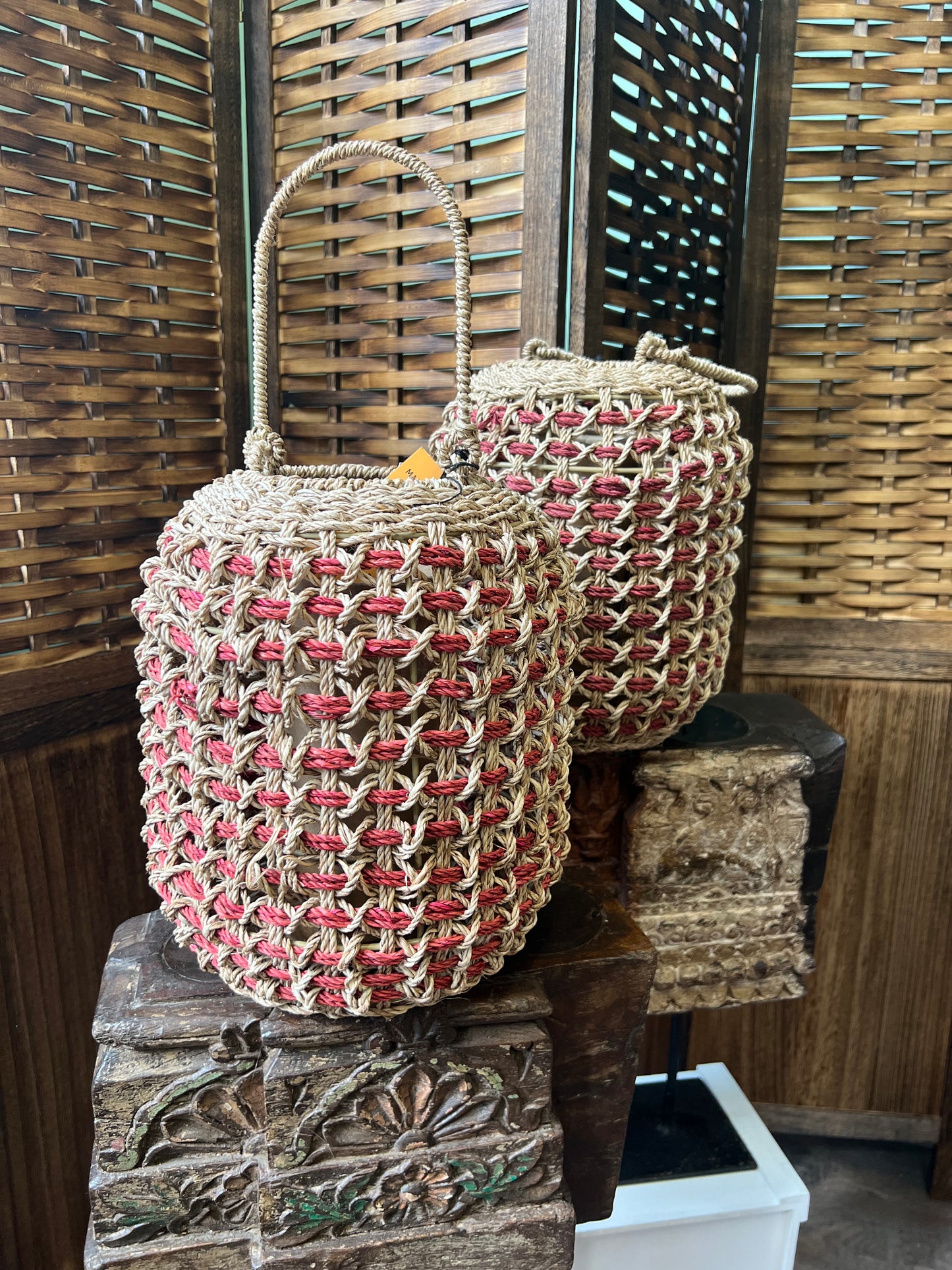 Vietnamese Woven Lanterns