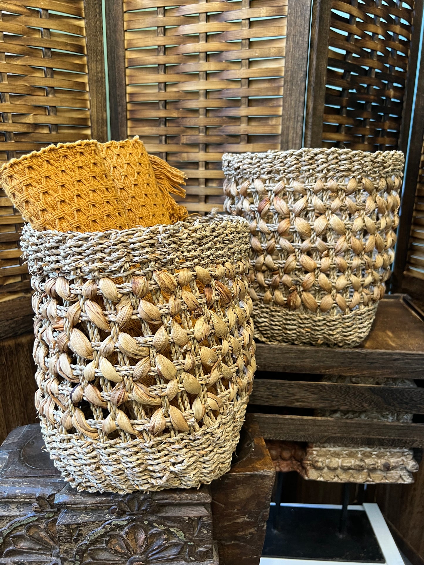 Medium Woven Basket