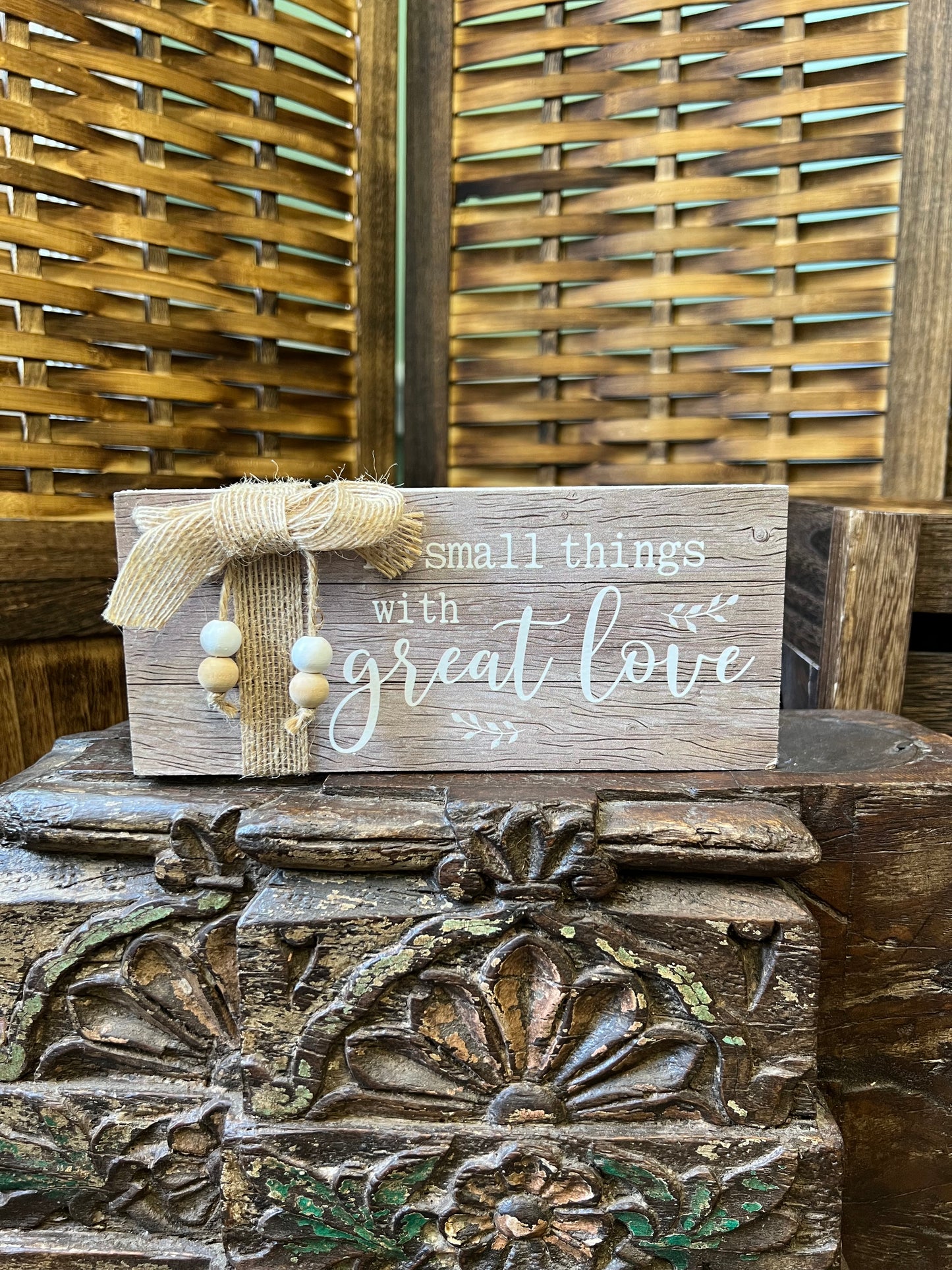 Wooden Message Plaques