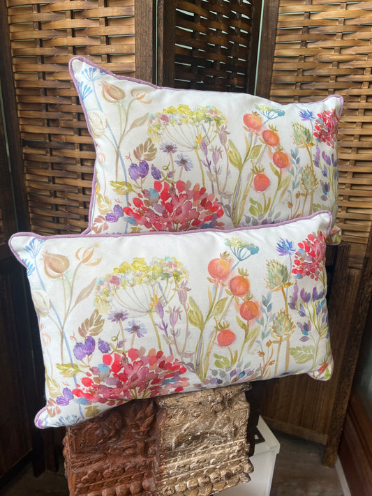 Voyage Maison Lilac Wildflower Cushion