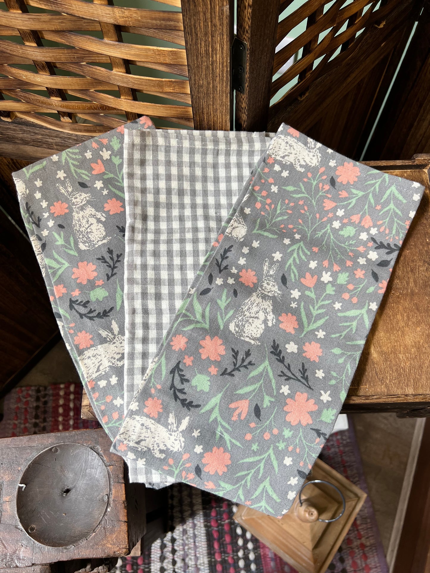 Set of 3 Spring Tea Towels