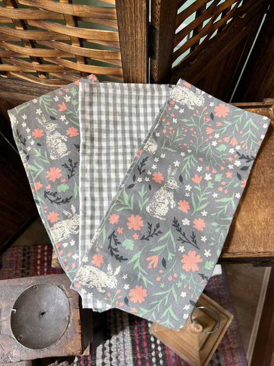 Set of 3 Spring Tea Towels