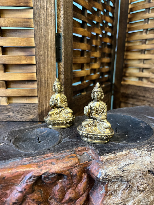 Small Brass Buddha
