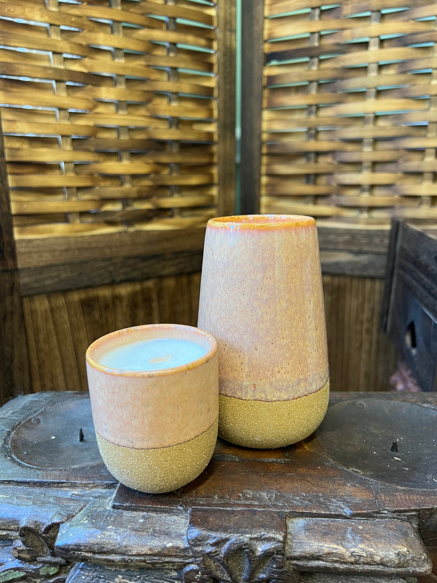 Pink Opal Candle