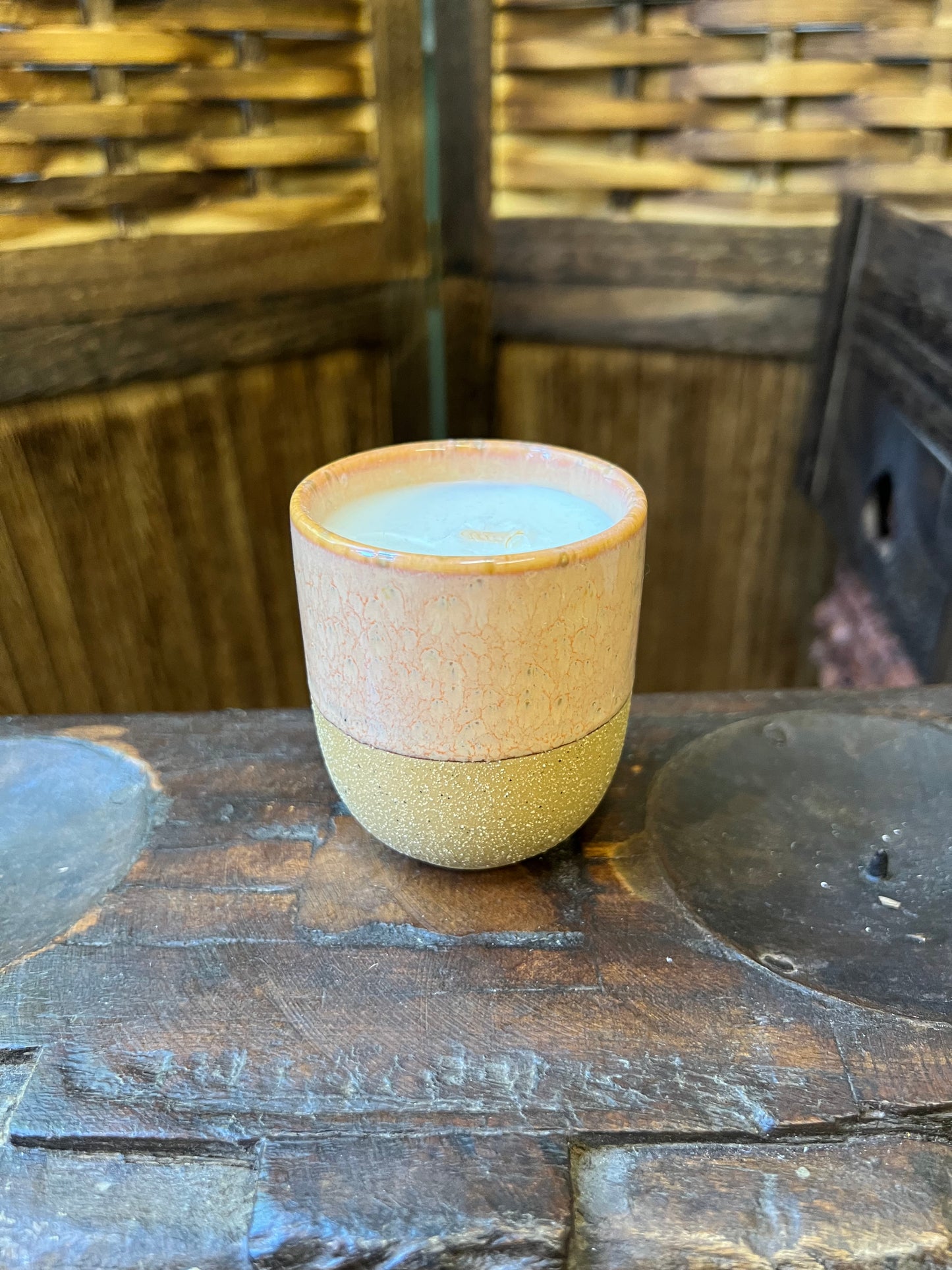 Pink Opal Candle